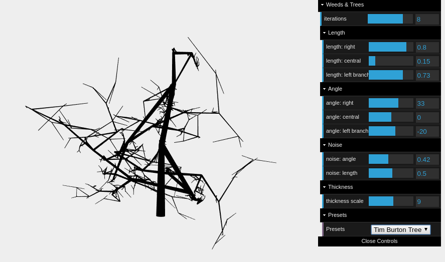 HU's Weeds & Trees explorable